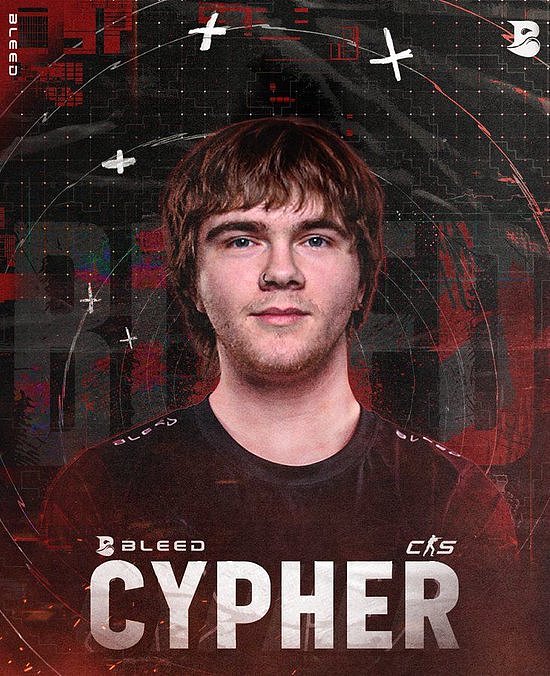 官宣：CYPHER正式加盟BLEED战队 - 1