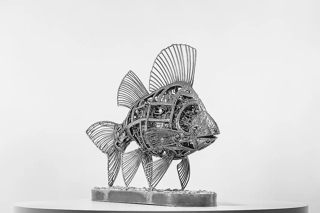 Denis Kulikov 和他的炫酷机甲风动物雕塑 - 33