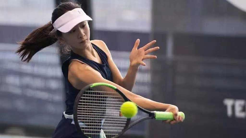 田亮女儿参加职业网球比赛，当年的小女孩长大了 - 2