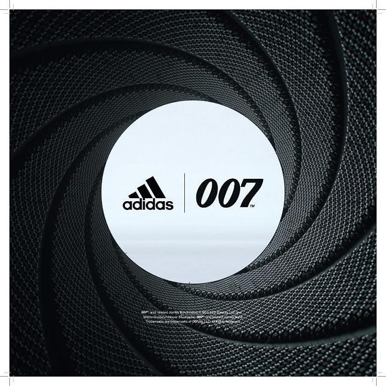 阿迪达斯致敬经典007系列电影 推出James Bond 联名跑鞋 - 1