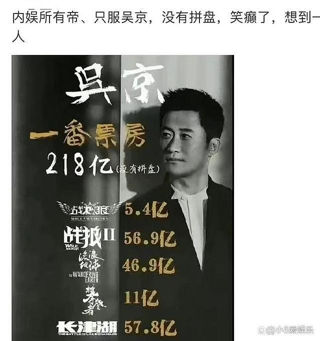 吴京被发现点赞了一张列举他成绩的图片，他却表示“当时手滑了” - 2