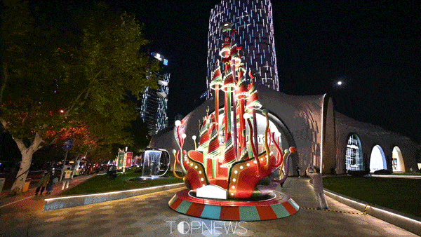 上海首棵圣诞树亮灯！O’DREAMS​ 尚嘉中心2021圣诞美陈装置，带你梦入童话王国！ - 3