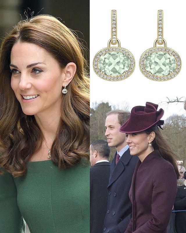 凯特王妃的珠宝都有故事：威廉送的戒指很用心，第一对耳环很惊艳 - 3