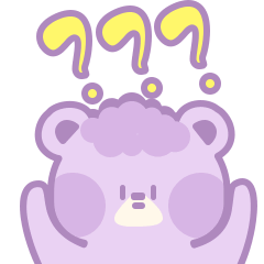 可爱的小熊表情包像紫