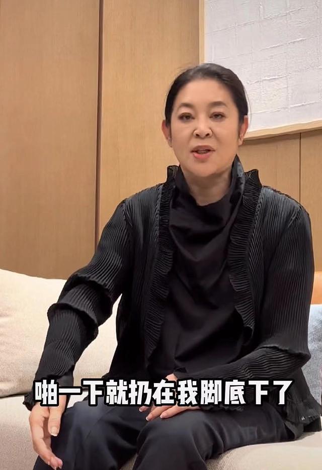 央视主持倪萍罕见失态，讲述被某明星欺辱痛哭，暴瘦模样大变 - 4