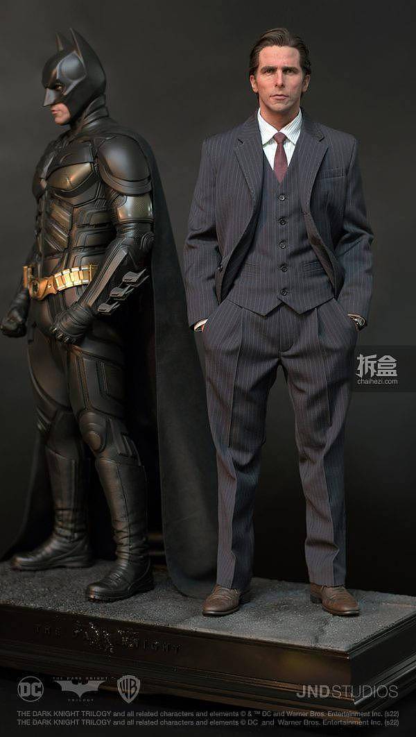 JND STUDIOS 1:3 TDK BATMAN 暗黑骑士 崛起 蝙蝠侠 雕像 - 5