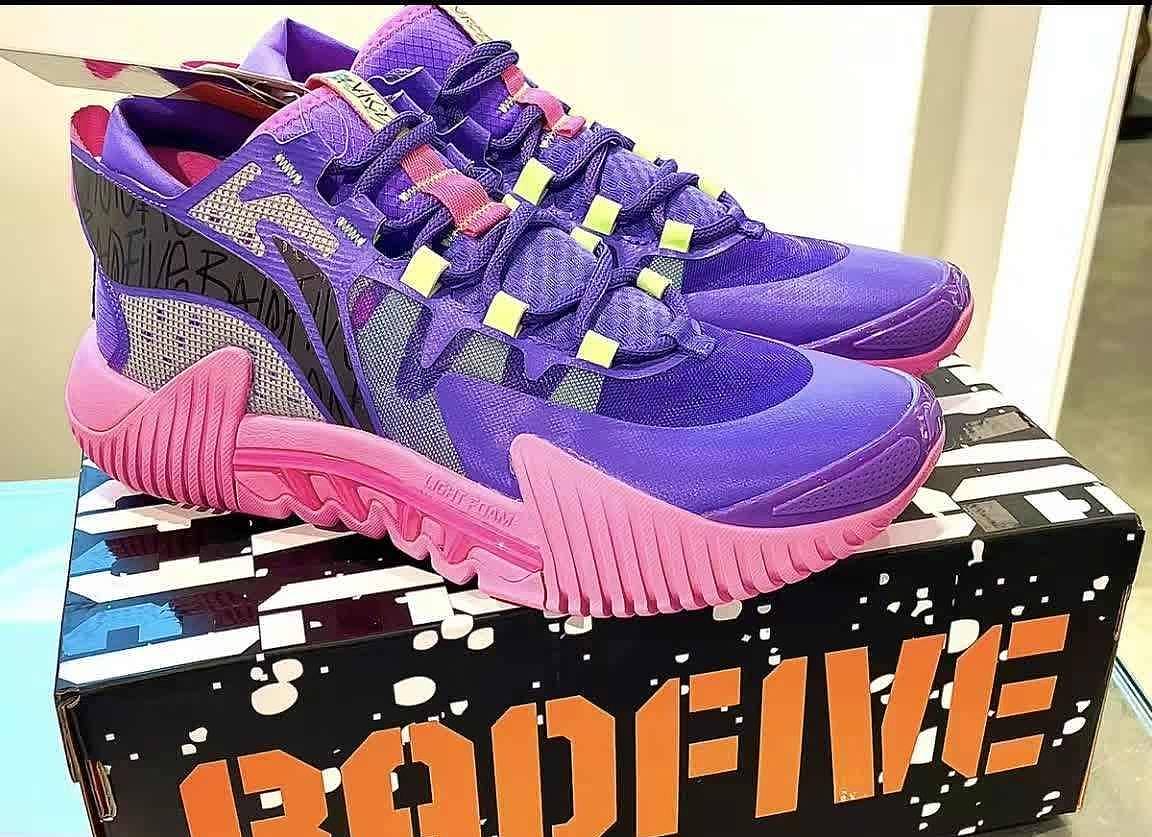李宁反伍2低版本“紫红”配色正式发布！一双容易被忽视的李宁篮球鞋 - 2