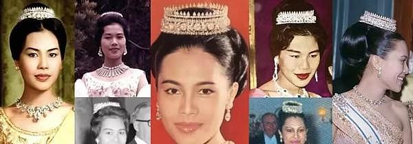 诗丽吉一次戴俩王冠，儿媳只能戴假花，都不如不丹公主戴发箍惊艳 - 12
