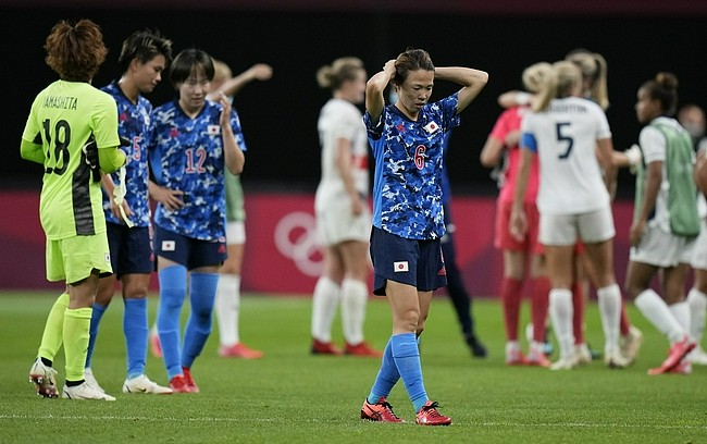 奥运会-日本女足0-1英国女足 凭净胜球暂压中国队 - 1