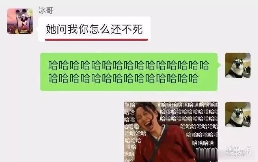 来自前女友的问候……