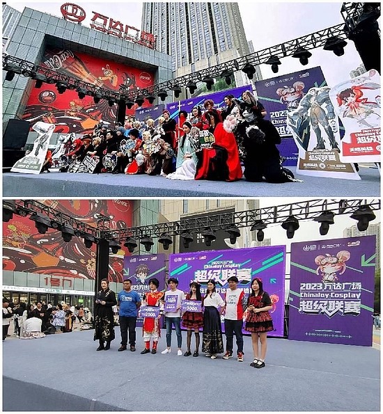 “2023万达广场×ChinaJoyCosplay超级联赛”华北赛区石家庄预选赛现场