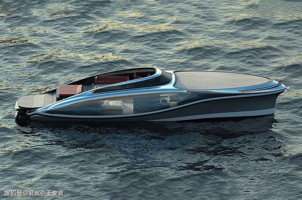 专才资源第14期-产品设计-24米长的超级透明游艇 - 2