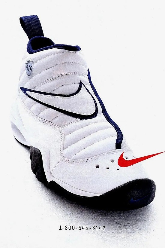 罗德曼签名鞋 　　Nike Air Shake NDESTRUKT（1996）