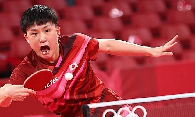 铜牌赛韩国vs日本均未变阵 张本智和张禹珍一单 - 1
