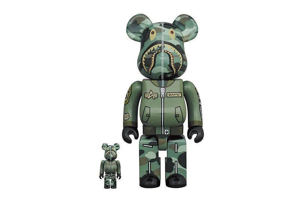 全新理财产品！超限量 BAPE 三方联名 BE@RBRICK 国区登记！ - 2