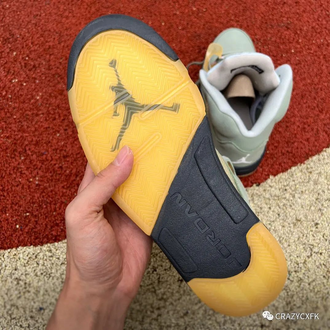 乔丹 Air Jordan 5 Jade Horizon 翡翠地平线抹茶绿篮球鞋 - 5