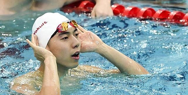 男子100米蛙泳半决赛 闫子贝总排名第四晋级决赛 - 1