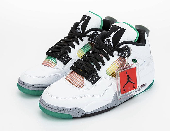 新款抢先看：Air Jordan 4 WMNS “Rasta”Gucci 配色球鞋曝光 - 1