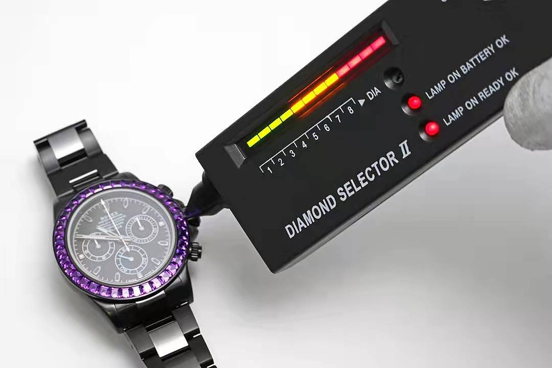 N厂4130迪通拿改装之Blaken碳黑彩钻迪通拿腕表评测，这是黑化后的计时腕表 - 25