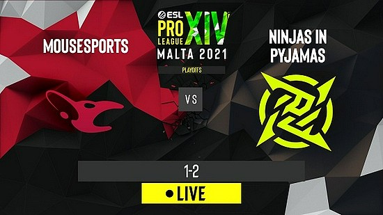 EPL S14：兵败如山倒 mouz 1-2不敌NIP - 1