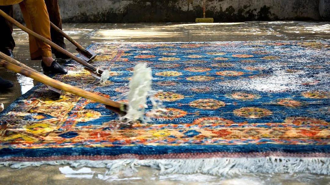 华新手工地毯大致需要经过哪些工序才能编织成毯？ - 9