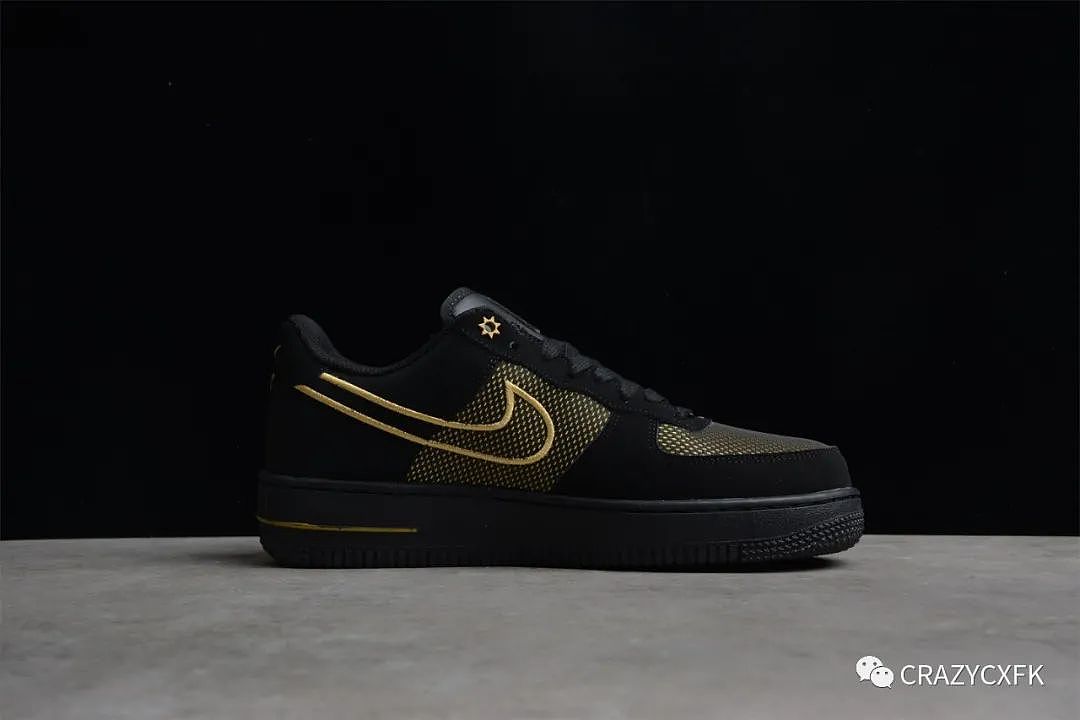 耐克空军一号 Nike Air Force 1 Low Legendary 黑金传奇复古板鞋 - 3