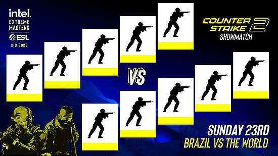 IEM里约CS2表演赛：巴西VS全世界！ - 1