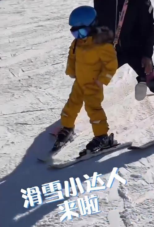 章子怡晒女儿滑雪视频，6 岁醒醒性格胆量随妈，被赞天赋型选手 - 2