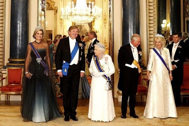荷兰王后：人高马大气场足，撑得起王冠华服，奢华珠宝不输英女王 - 17