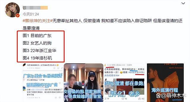 蔡徐坤关注美女传绯闻，女方是袁娅维妹妹，更多暧昧细节被扒 - 25