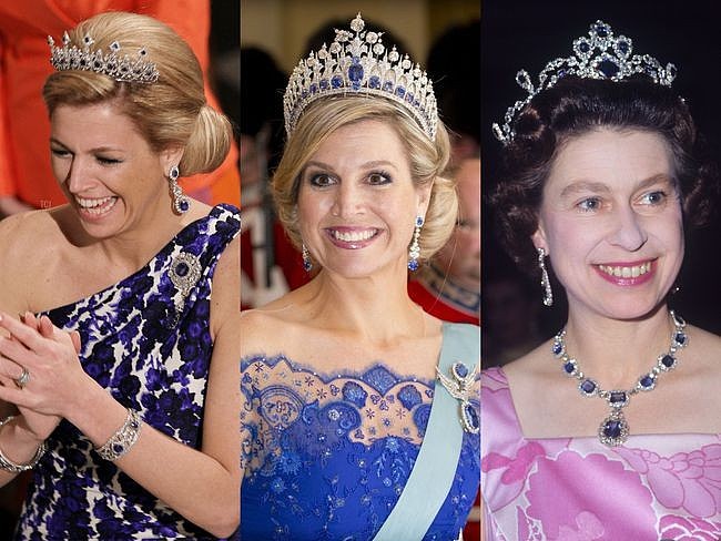 50岁荷兰王后有钱任性：珠宝王冠不重样的戴，奢华程度不输英女王 - 18