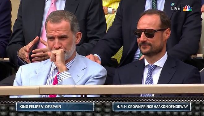 法网决赛现场名流云集 西班牙国王挪威王储并排坐 - 4
