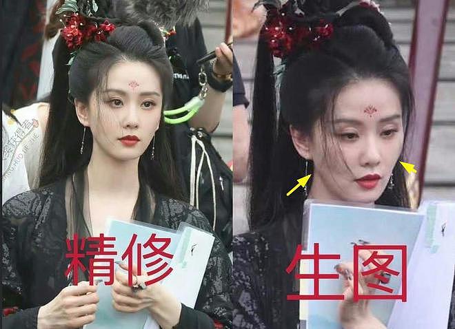 36 岁刘诗诗广告状态引争议，生图眼窝凹陷瘦脱相 - 9