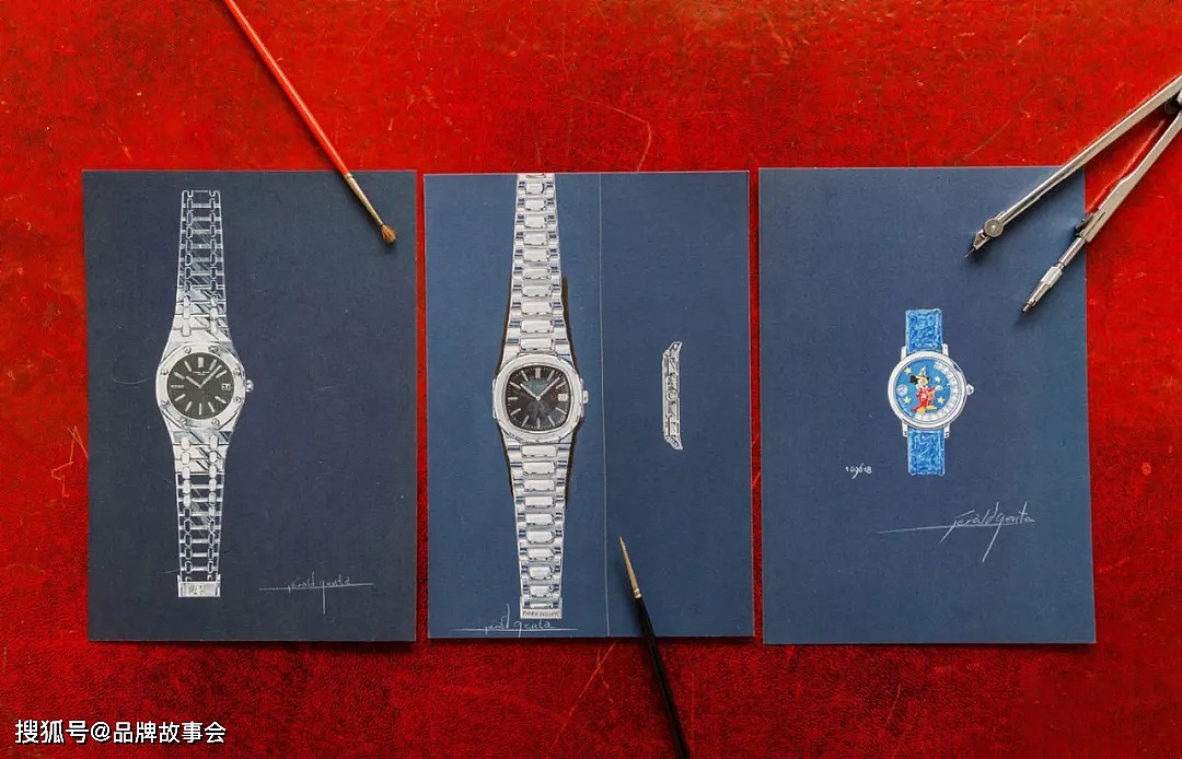 苏富比将拍卖著名设计师杰拉德·尊达的亲笔手稿和个人腕表 - 2