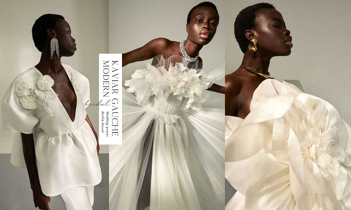 In Full Bloom：德国婚纱Kaviar Gauche全新系列，让婚服不只梦幻且充满个性 - 1