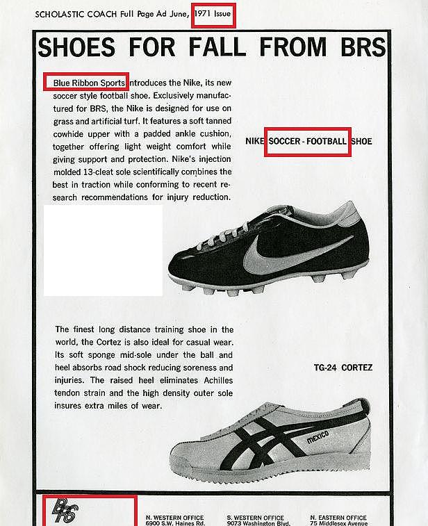 1972年成立的nike发布1971年产复刻球鞋，这是在打adidas的脸吧 - 12