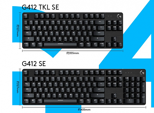 【外设评测】游戏玩家新利器——罗技G412 TKL SE机械键盘 - 7