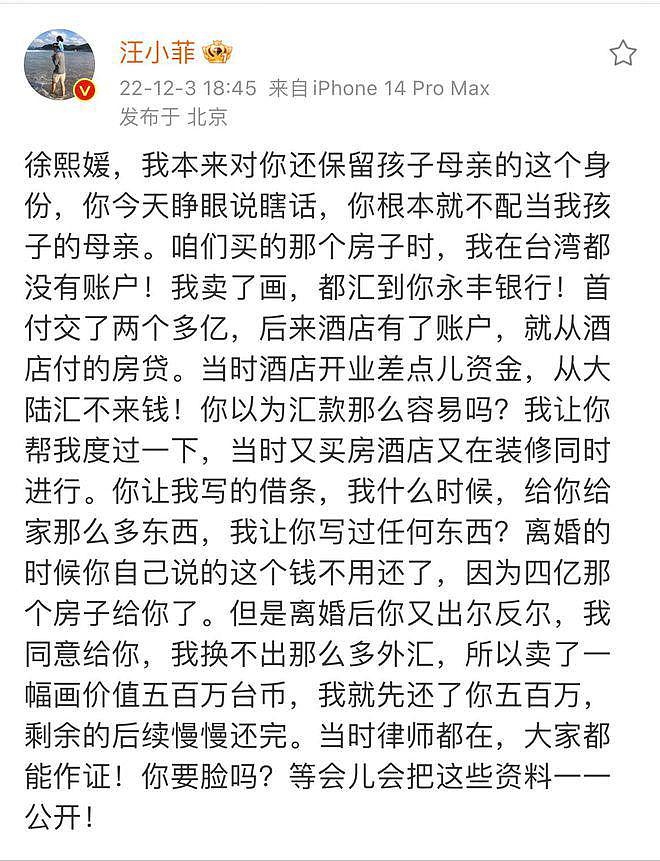 汪小菲晒离婚协议细节 曝光大 S 离婚后百万购物订单 - 15