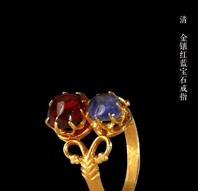 古代的金镶珠宝戒指有多溜，从宝石到猫眼石，你想不到的全都有！ - 2