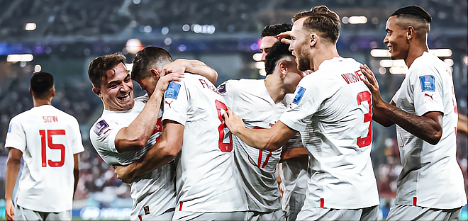 塞尔维亚vs瑞士：没防守就不会晋级，加强版富力经不起推敲 - 10