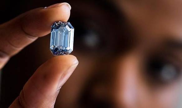 史上最大蓝钻将拍卖估价3亿元 史前侏罗花蕾被发现 - 3