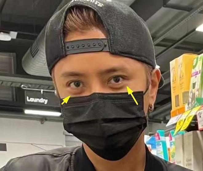 罗志祥在国外逛超市被拍 穿 1500 元棉服黑眼圈太重 - 6