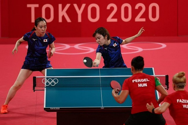乒乓球女团日本中国台北进8强 波尔2分德国男团胜 - 1