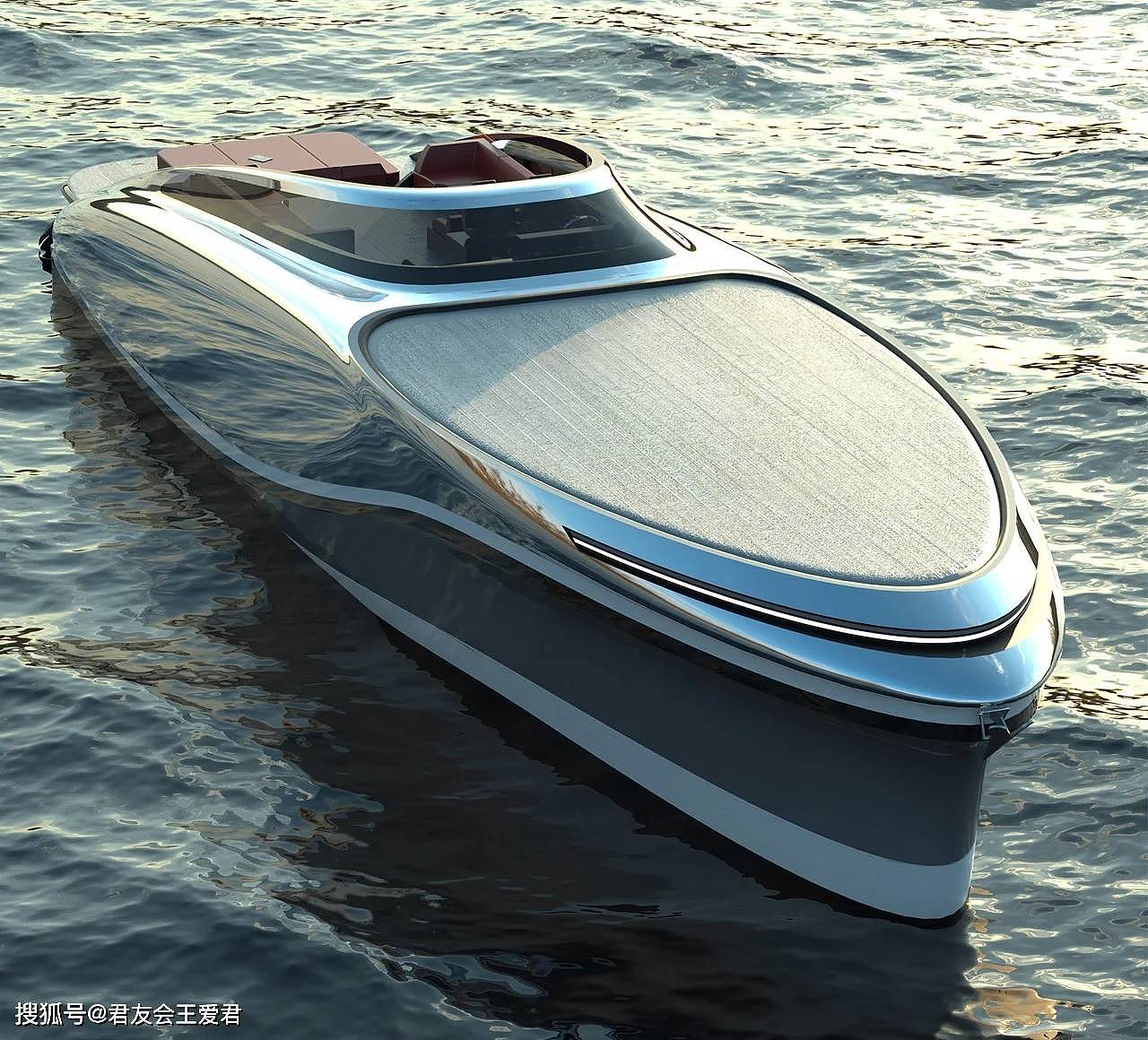 专才资源第14期-产品设计-24米长的超级透明游艇 - 7