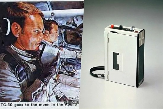 Walkman 的前身是盒式录音机，甚至供宇航员使用