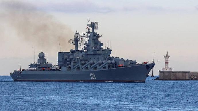 俄罗斯国防部：“莫斯科”号导弹巡洋舰沉没 - 1