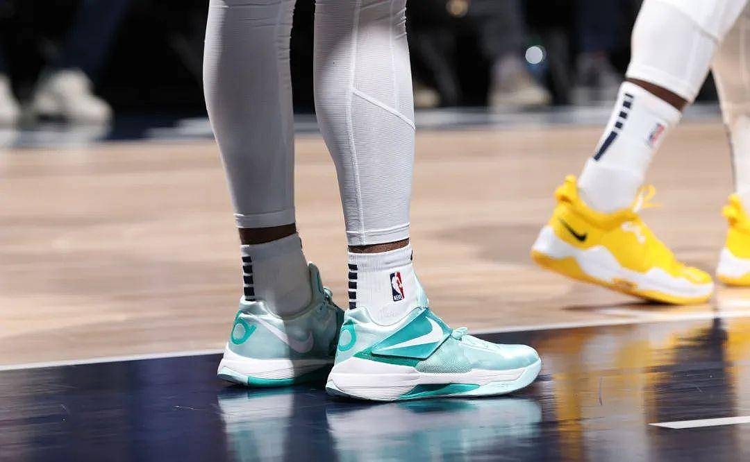 凯文杜兰特NBA赛场上脚NikeKD系列篮球鞋第一季合集！Easy Money - 18