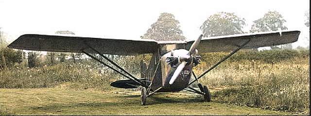 英国1929年设计的早期单翼飞机ABC Robin罗宾，由汽车公司制造 - 1