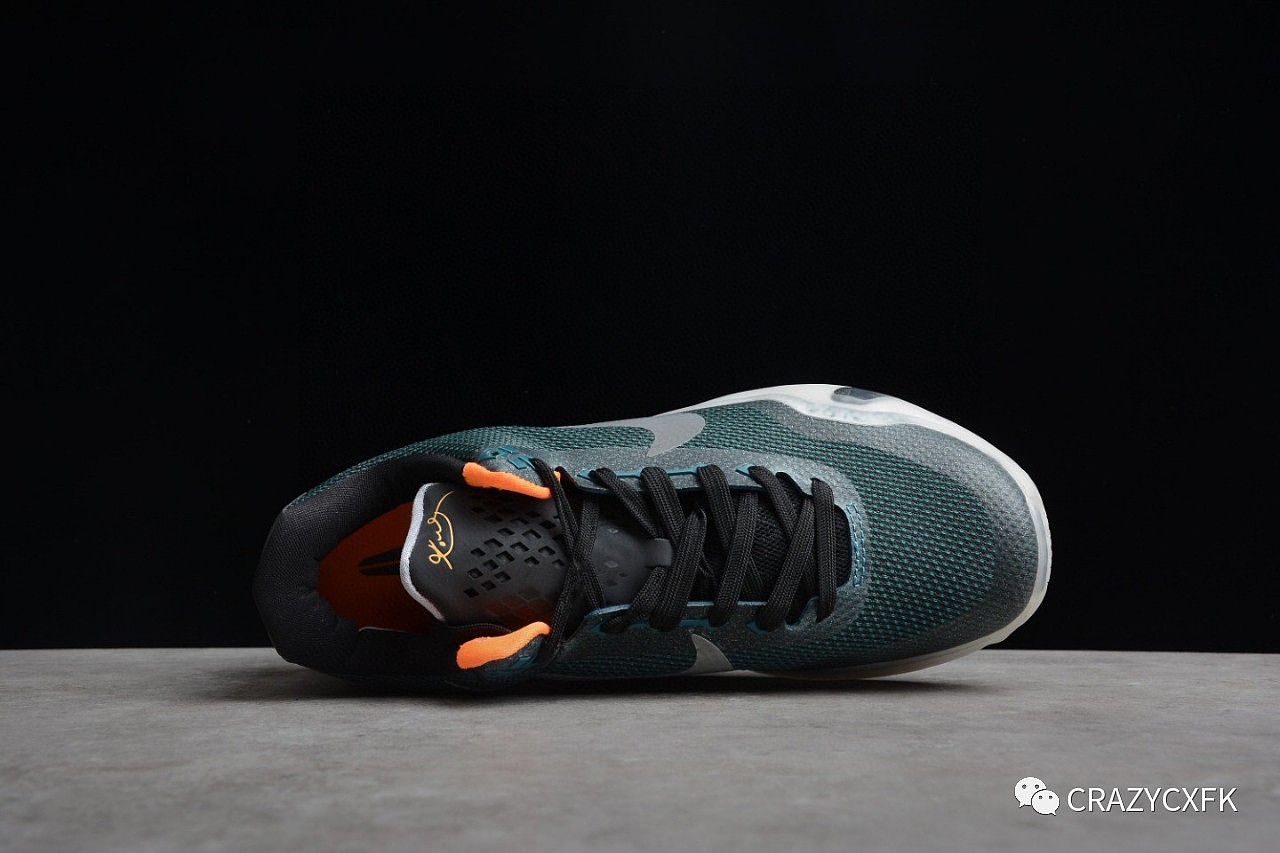 科比十代飞行员 Nike Kobe 10 Flight 黑青色篮球鞋 - 4