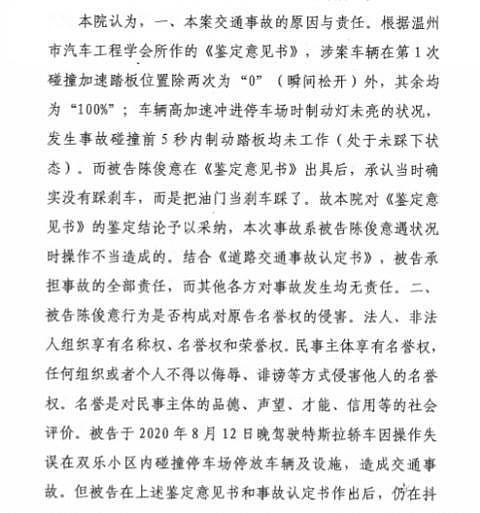 温州特斯拉失控车主公开道歉，承认诋毁侮辱特斯拉 - 3